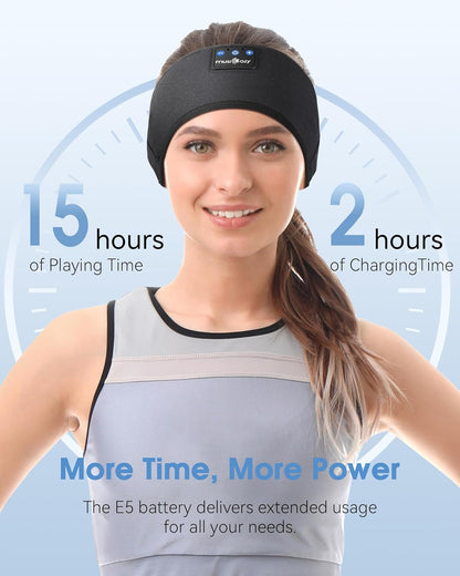 Sleep Headphones Bluetooth Headband Headphones for Side Sleepers