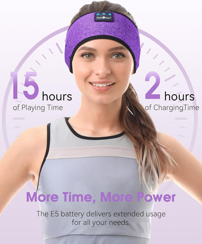 Sleep Headphones Bluetooth Headband Headphones for Side Sleepers