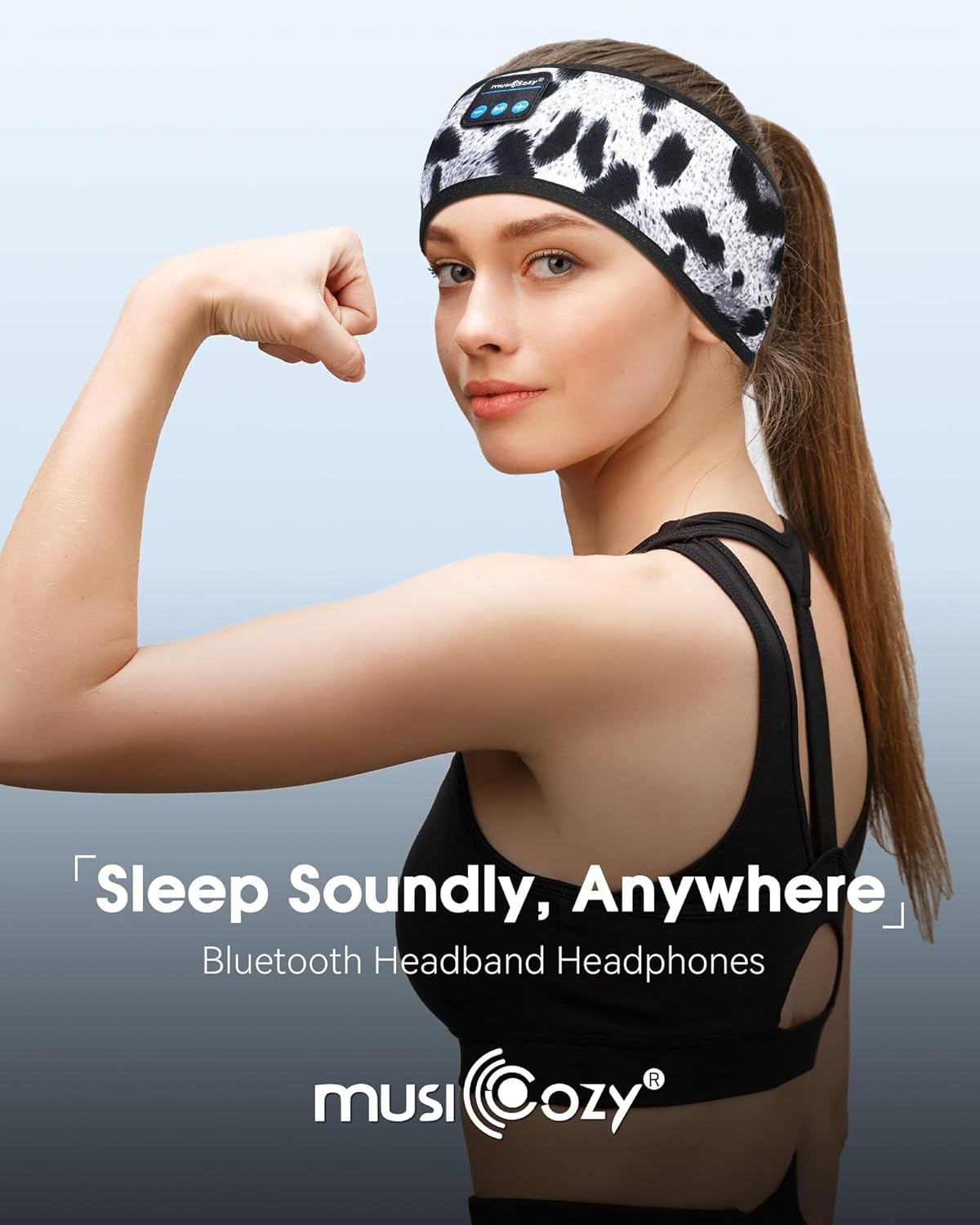 Sleep Headphones Bluetooth Headband Headphones for Side Sleepers