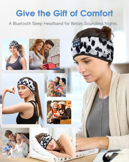 Sleep Headphones Bluetooth Headband Headphones for Side Sleepers