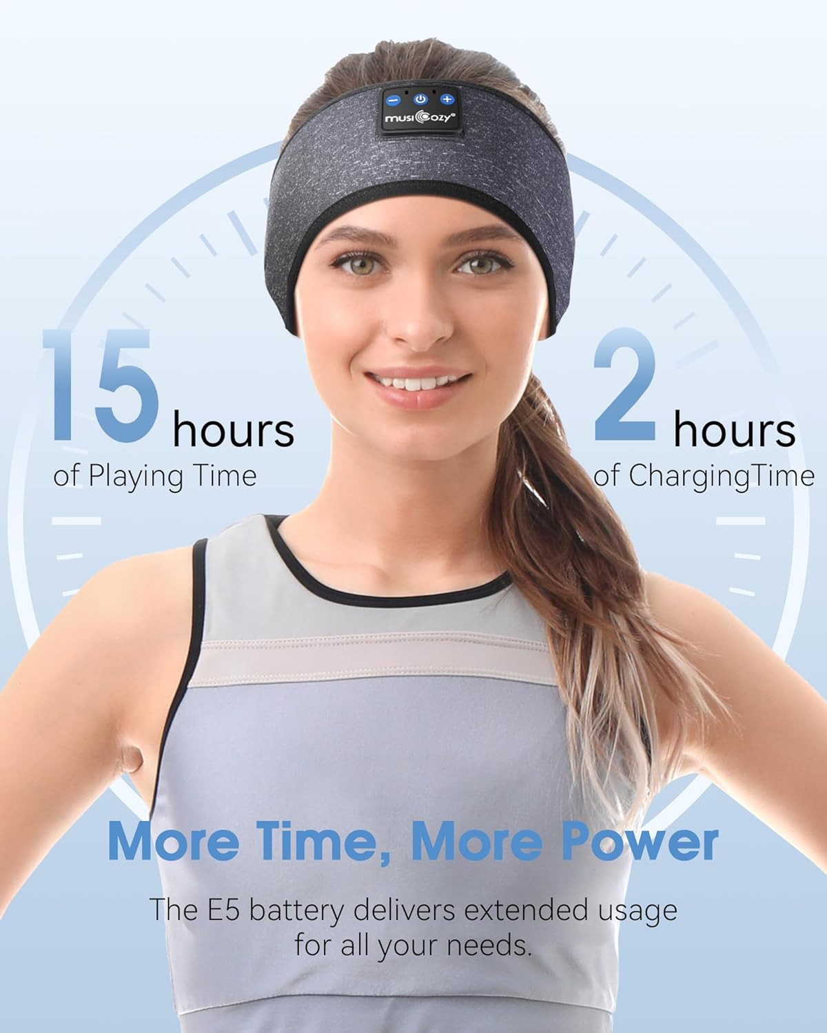 Sleep Headphones Bluetooth Headband Headphones for Side Sleepers