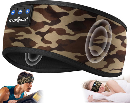 Sleep Headphones Bluetooth Headband Headphones for Side Sleepers