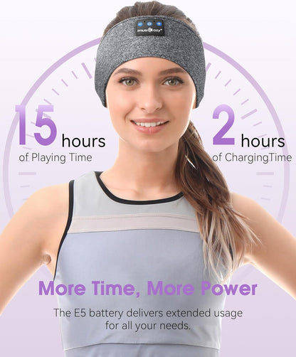 Sleep Headphones Bluetooth Headband Headphones for Side Sleepers