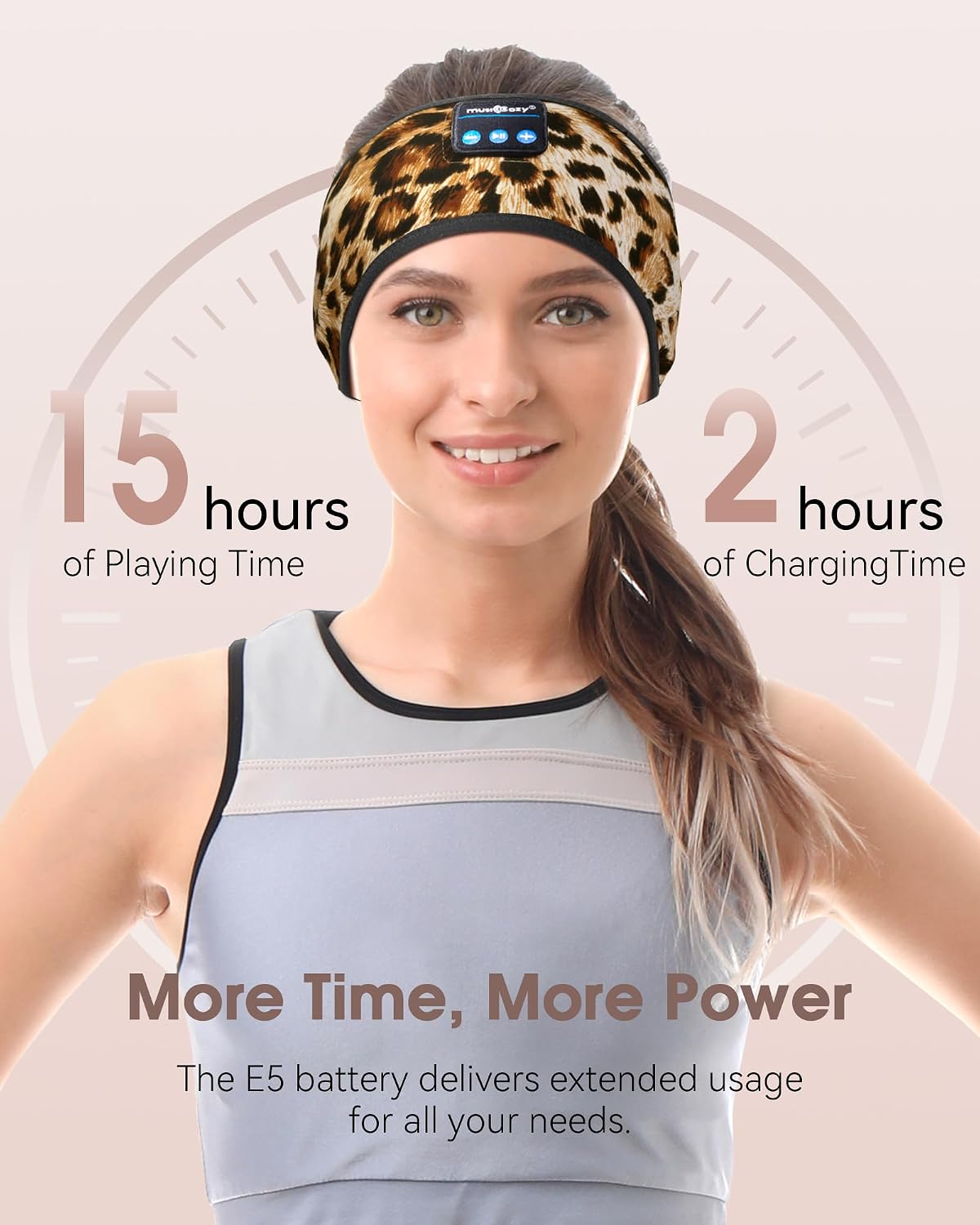 Sleep Headphones Bluetooth Headband Headphones for Side Sleepers