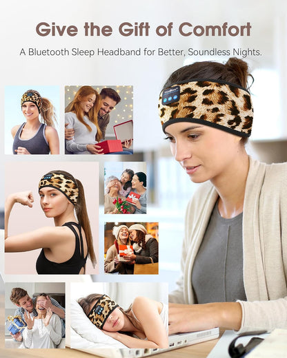 Sleep Headphones Bluetooth Headband Headphones for Side Sleepers