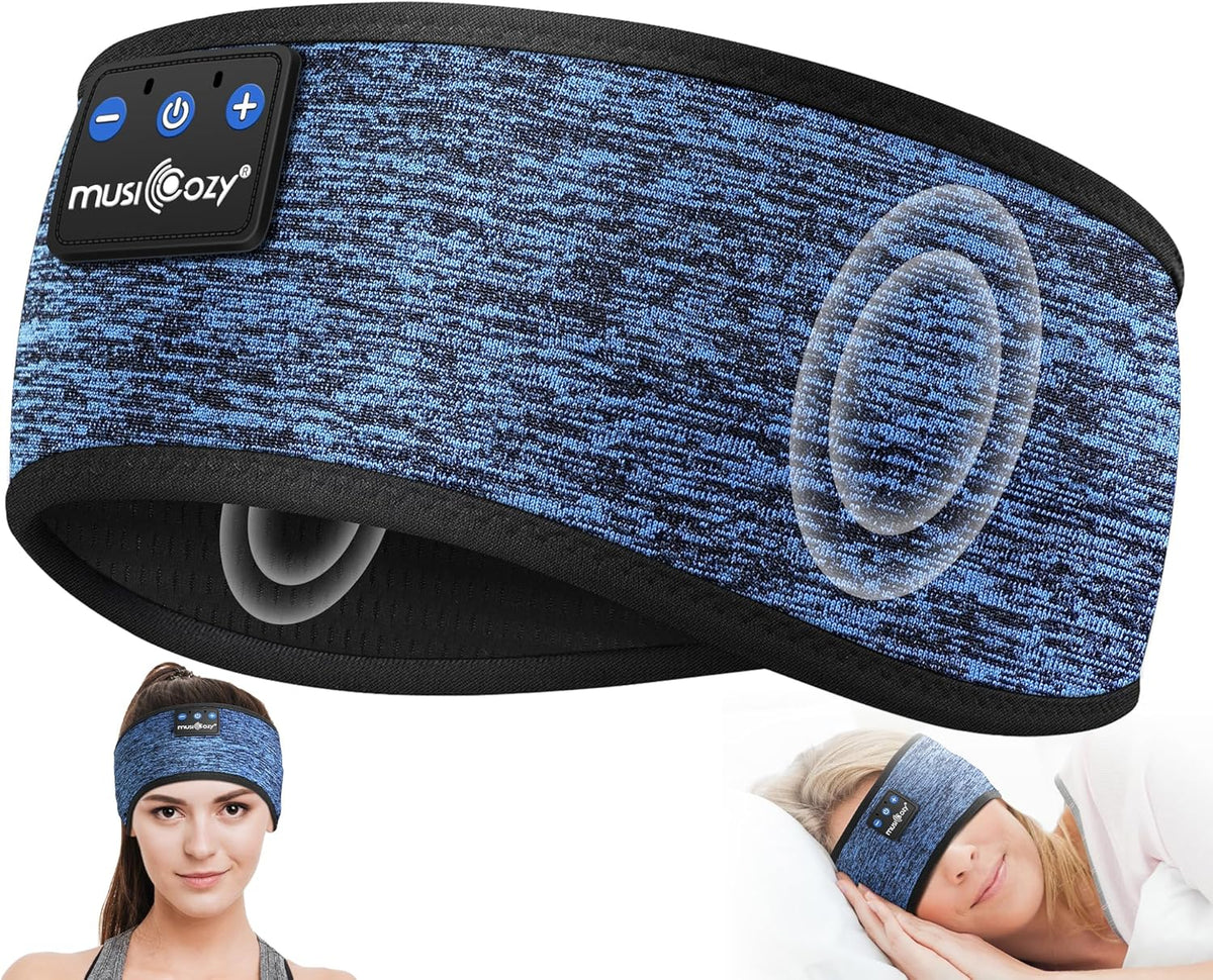 Sleep Headphones Bluetooth Headband Headphones for Side Sleepers