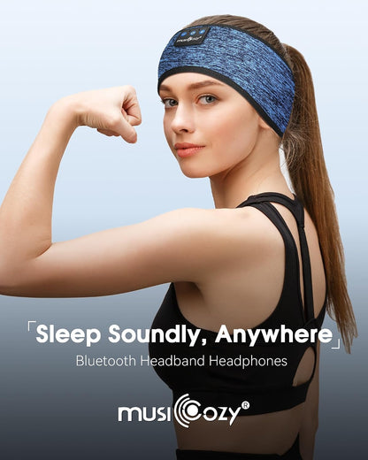 Sleep Headphones Bluetooth Headband Headphones for Side Sleepers