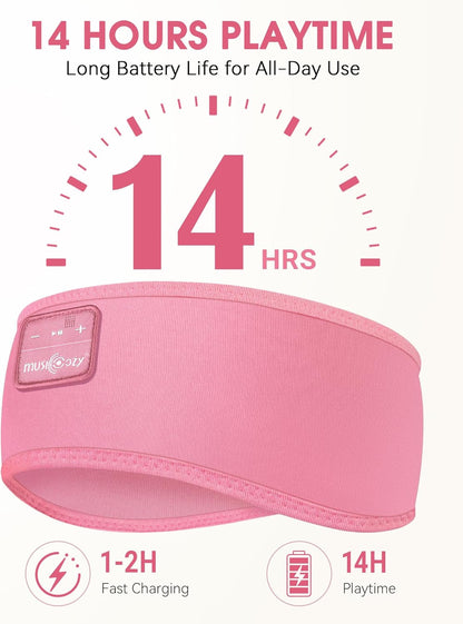 Sleep Headphones Bluetooth Headband Headphones for Side Sleepers