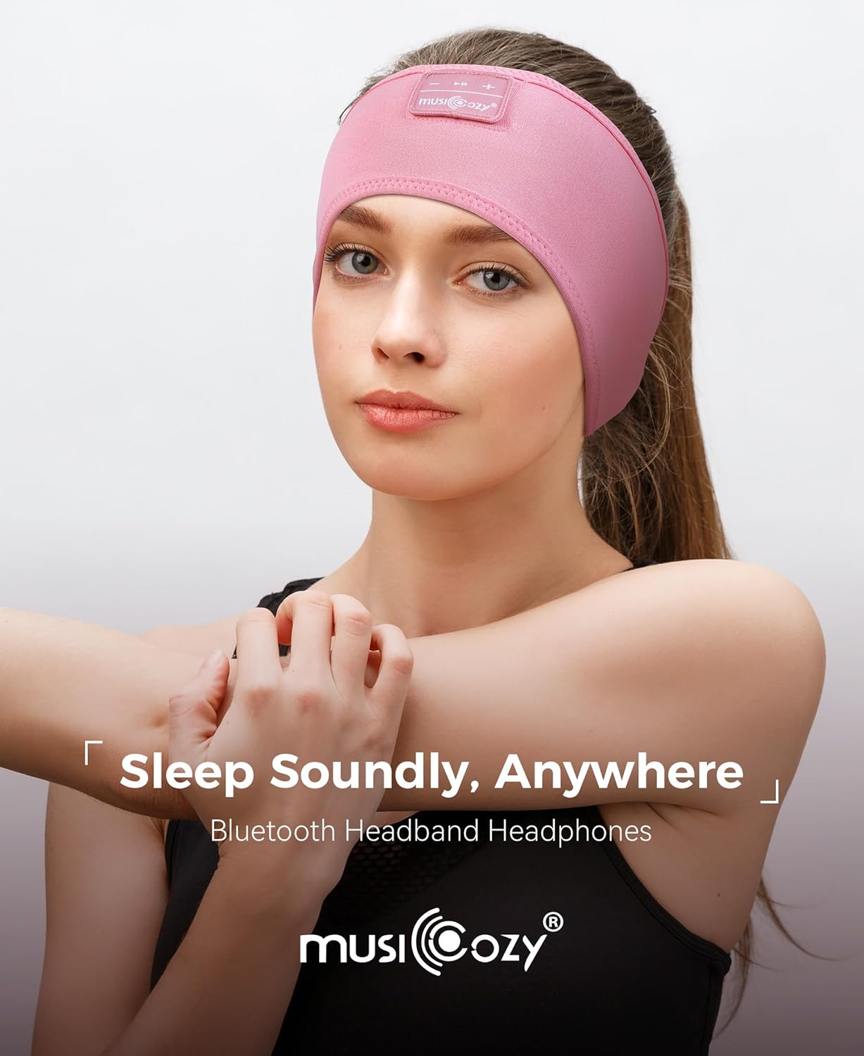 Sleep Headphones Bluetooth Headband Headphones for Side Sleepers