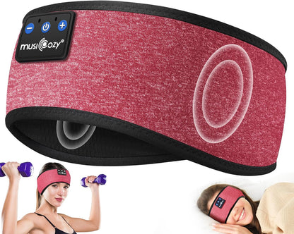 Sleep Headphones Bluetooth Headband Headphones for Side Sleepers