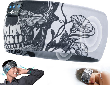 Sleep Headphones Bluetooth Headband Headphones for Side Sleepers