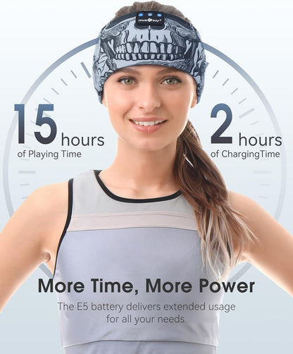 Sleep Headphones Bluetooth Headband Headphones for Side Sleepers
