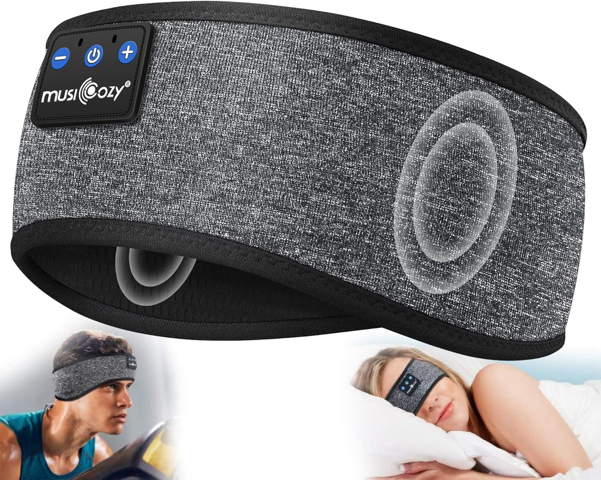 Sleep Headphones Bluetooth Headband Headphones for Side Sleepers