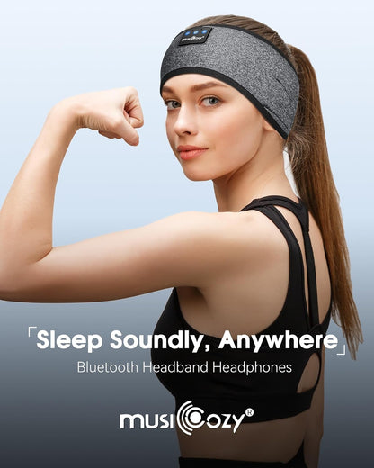 Sleep Headphones Bluetooth Headband Headphones for Side Sleepers