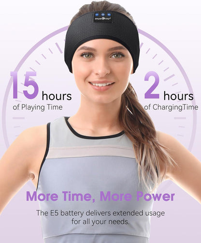 Sleep Headphones Bluetooth Headband Headphones for Side Sleepers