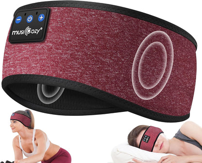 Sleep Headphones Bluetooth Headband Headphones for Side Sleepers