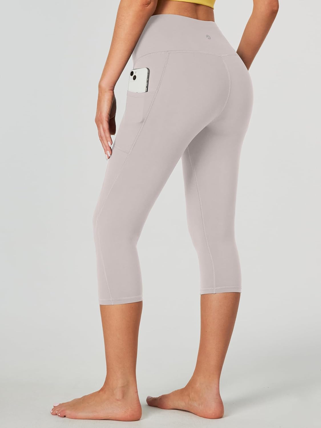 Capri Leggings for Women High Waisted Capri Leggings with Pockets for Women Tummy Control Yoga Pants Women