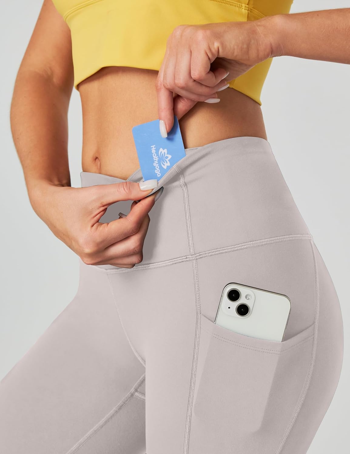 Capri Leggings for Women High Waisted Capri Leggings with Pockets for Women Tummy Control Yoga Pants Women