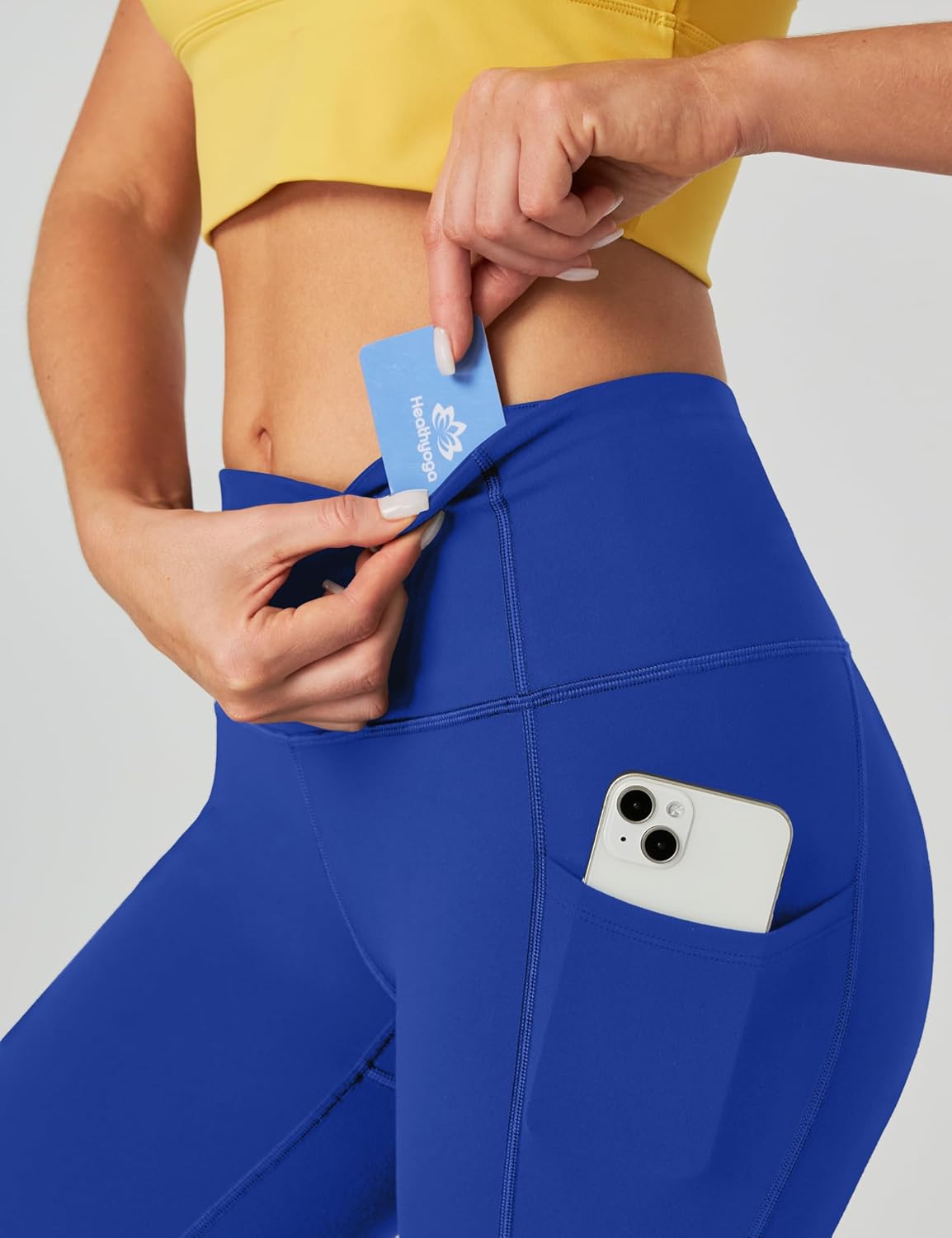 Capri Leggings for Women High Waisted Capri Leggings with Pockets for Women Tummy Control Yoga Pants Women