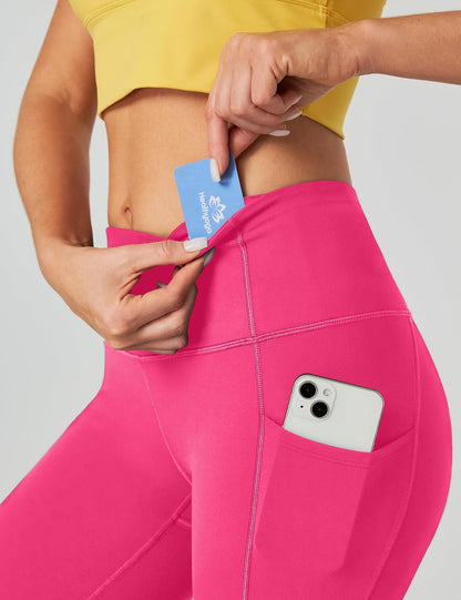 Capri Leggings for Women High Waisted Capri Leggings with Pockets for Women Tummy Control Yoga Pants Women