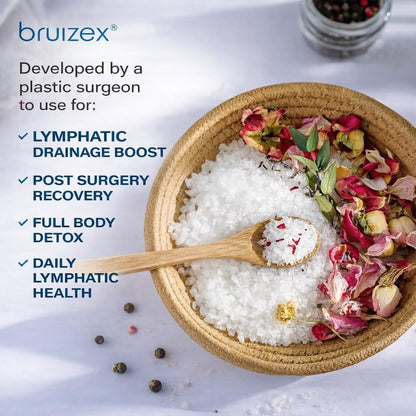 Bruizex Arnica Montana Bath Salts, Epsom Salt Bath Soak with Magnesium, 1lb