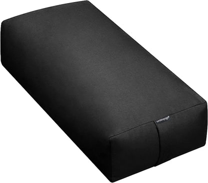 Firm Large Yoga Bolster, 24x12x6in | Bulk Workout Brick for Stretching, Pilates, and Workout, Firm and Supportive Exercise Blocks for Home, Schools, and Studios