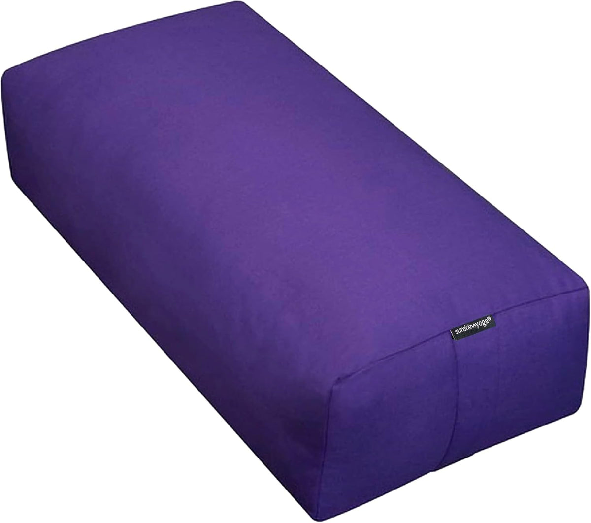 Firm Large Yoga Bolster, 24x12x6in | Bulk Workout Brick for Stretching, Pilates, and Workout, Firm and Supportive Exercise Blocks for Home, Schools, and Studios