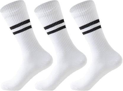 Pilates Socks With Grips for Women:Cute Non Slip Crew Gripper Yoga Sock-Grippy Sticky for Hospital/Dance Barre/Workout