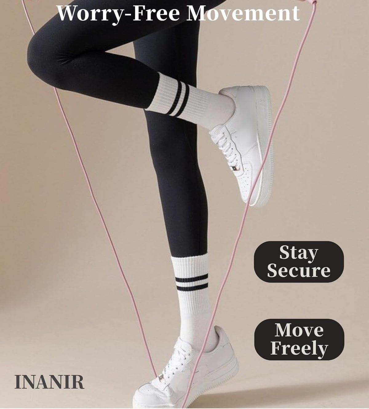 Pilates Socks With Grips for Women:Cute Non Slip Crew Gripper Yoga Sock-Grippy Sticky for Hospital/Dance Barre/Workout
