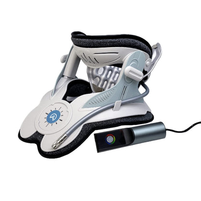 Neck Traction Device by Air Collar - Neck Stretcher - Cervical Traction Device - Neck & Shoulder Pain Relief - Stretcher Collar for Improved Spine Alignment (2nd Gen Electric Pump) - See Size Chart*