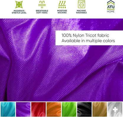 Aerial Silks Kit for Home - Premium Yoga Swing for Adults with 660 lbs Capacity - Versatile Aerial Yoga Hammock for Gymnastics Training