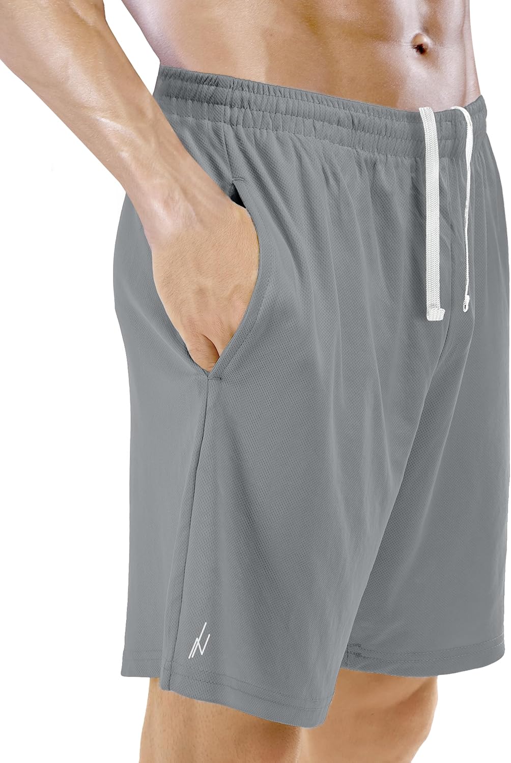 5 Pack Men's Athletic Shorts Quick Dry Loose-Fit Lightweight Running Workout Gym Shorts with Pockets