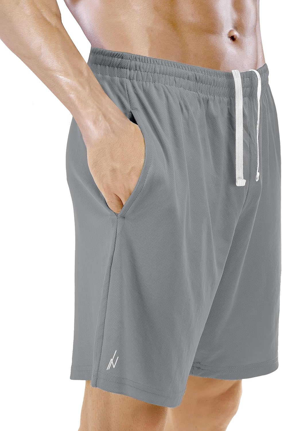 5 Pack Men's Athletic Shorts Quick Dry Loose-Fit Lightweight Running Workout Gym Shorts with Pockets