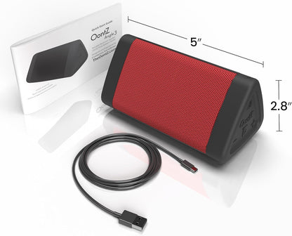 OontZ Angle 3 (4th Gen) – Portable Bluetooth Speaker, 12W Stereo Sound, 24 Hour Playtime, Rich Bass, 100 Foot Wireless Range, Waterproof, Home, Outdoor, Travel, Great Gift (Black)