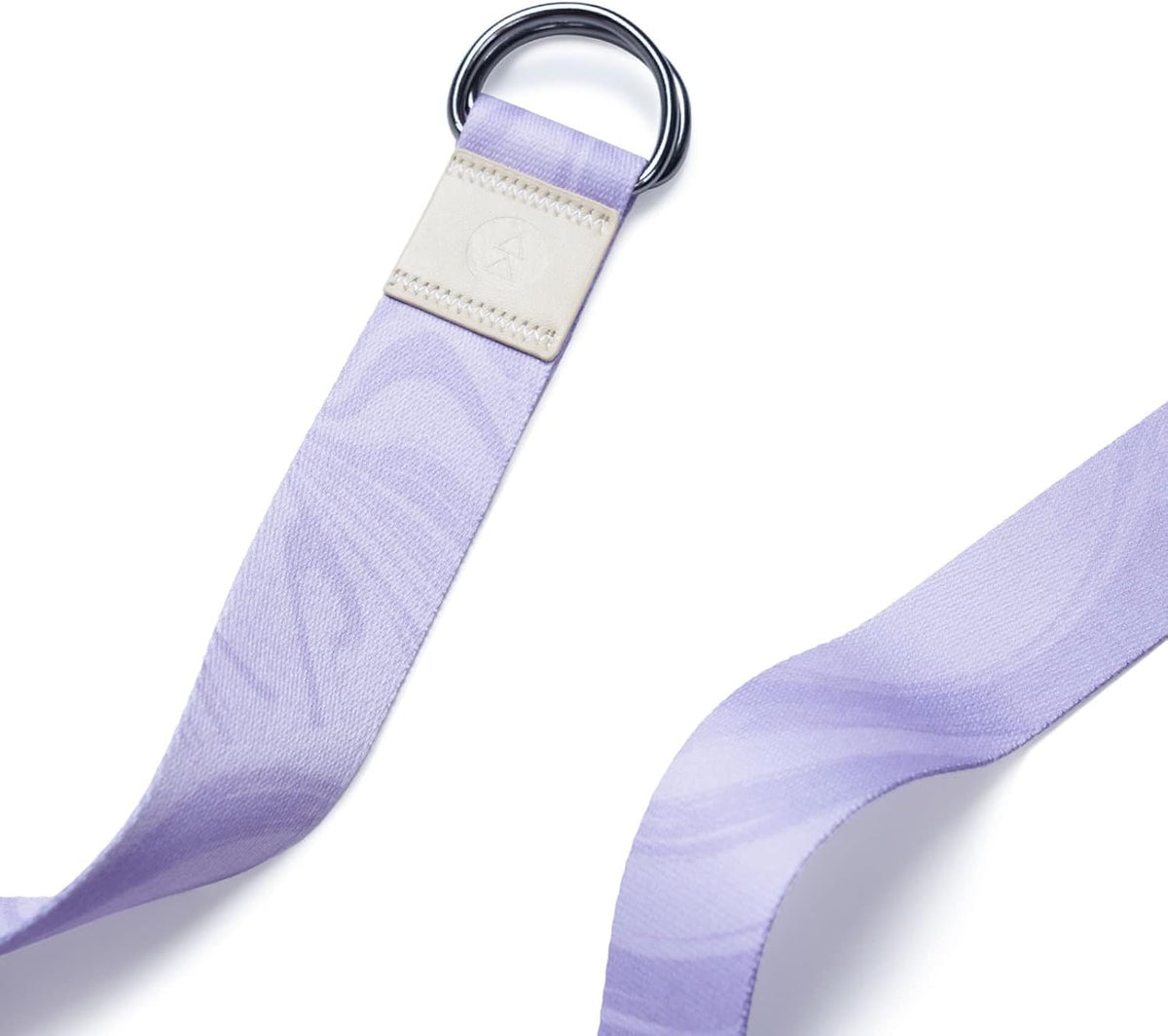The Yoga Strap | Luxurious, Extra Long, Super Soft, Eco Printed | Studio Quality, Adjustable | Safely Stretch Further and Hold Longer | 8 ft Long