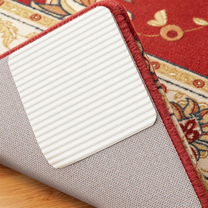 Vacuum Tech Rug Pad Gripper for Hardwood Floors No Damage, New Materials to Non Slip Rug Pads, Under Rug Carpet Tape : Keep Your Rug in Place & Make Corner Flat