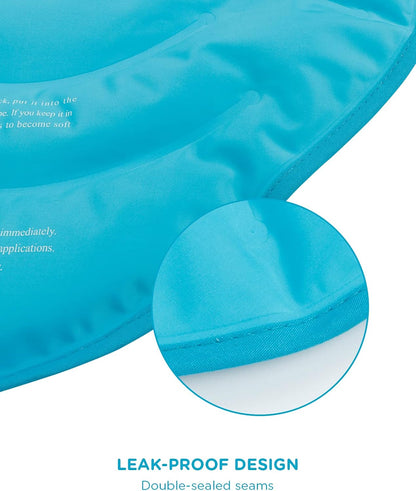 Large Ice Pack for Neck Shoulders Upper Back Pain Relief, Black
