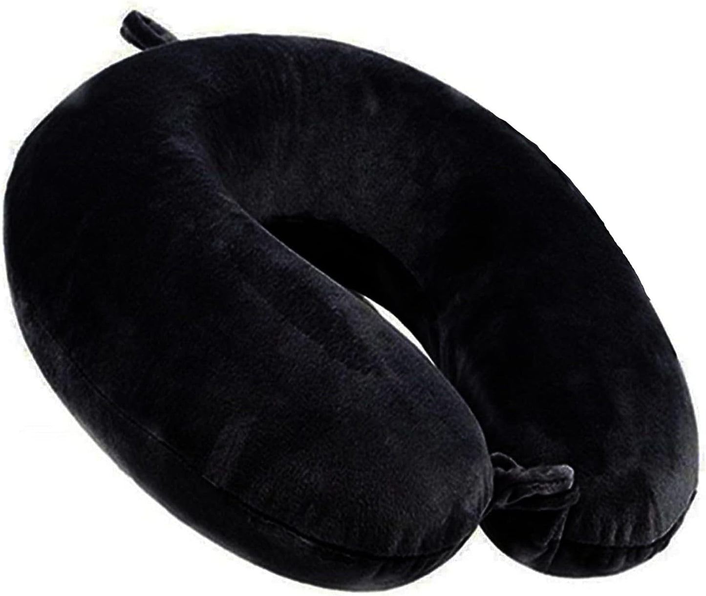 Travel Pillow, 100% Pure Memory Foam Neck Pillow, Suitable for Airplanes, Cars, Trains, Office Naps, Home Lounge Chairs, Removable and Washable Pillow Cover (Gray)