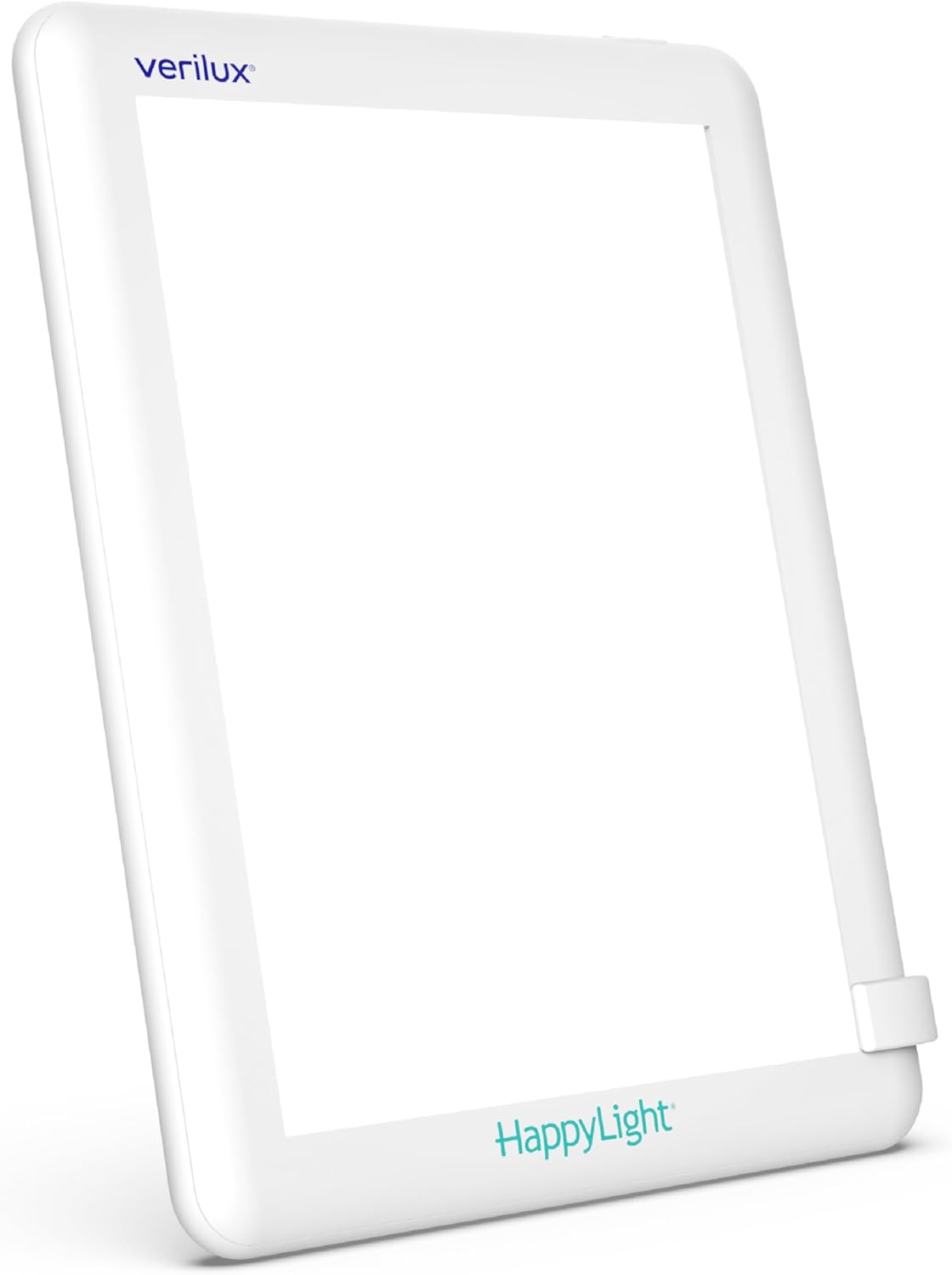 HappyLight Lucent - One-Touch Light Therapy Lamp with 10,000 Lux, UV-Free, LED Bright White Light & Detachable Stand for Boosting Mood & Improving Sleep