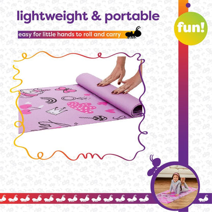 Yoga Mat for Stretching and Yoga