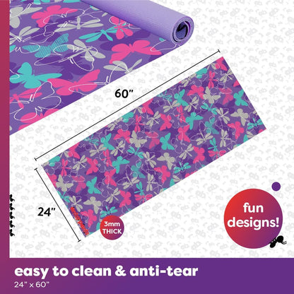 Yoga Mat for Stretching and Yoga