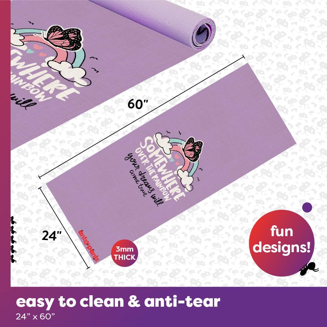 Yoga Mat for Stretching and Yoga