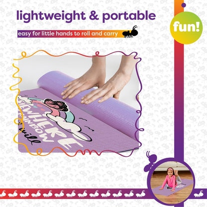 Yoga Mat for Stretching and Yoga