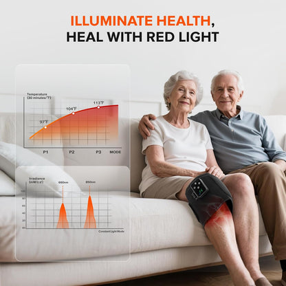 Red Light Therapy for Body, 660nm 850nm Infrared Light Therapy Pad, Wearable Wrap with Timer Remote Control for Back Shoulder Waist Knee, Infrared Light Device Home Use, 12.4'' x 5.7'' Large Area