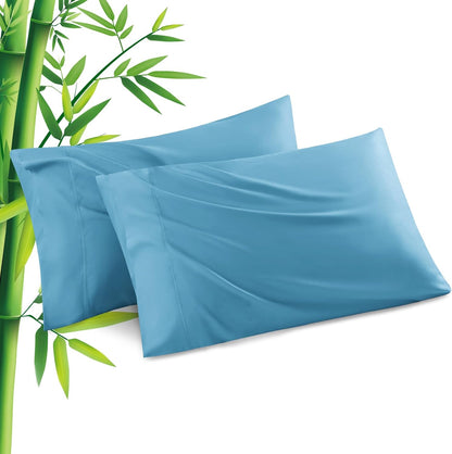 Body Pillowcase with Zipper Cooling Viscose from Bamboo Zippered Pillowcases, Cool & Breathable Body Pillow Cover for Hot Sleepers and Night Sweats, 20" x 54"