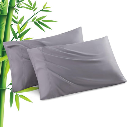 Body Pillowcase with Zipper Cooling Viscose from Bamboo Zippered Pillowcases, Cool & Breathable Body Pillow Cover for Hot Sleepers and Night Sweats, 20" x 54"