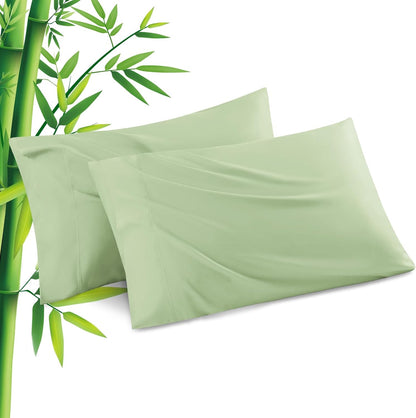 Body Pillowcase with Zipper Cooling Viscose from Bamboo Zippered Pillowcases, Cool & Breathable Body Pillow Cover for Hot Sleepers and Night Sweats, 20" x 54"
