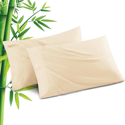 Body Pillowcase with Zipper Cooling Viscose from Bamboo Zippered Pillowcases, Cool & Breathable Body Pillow Cover for Hot Sleepers and Night Sweats, 20" x 54"