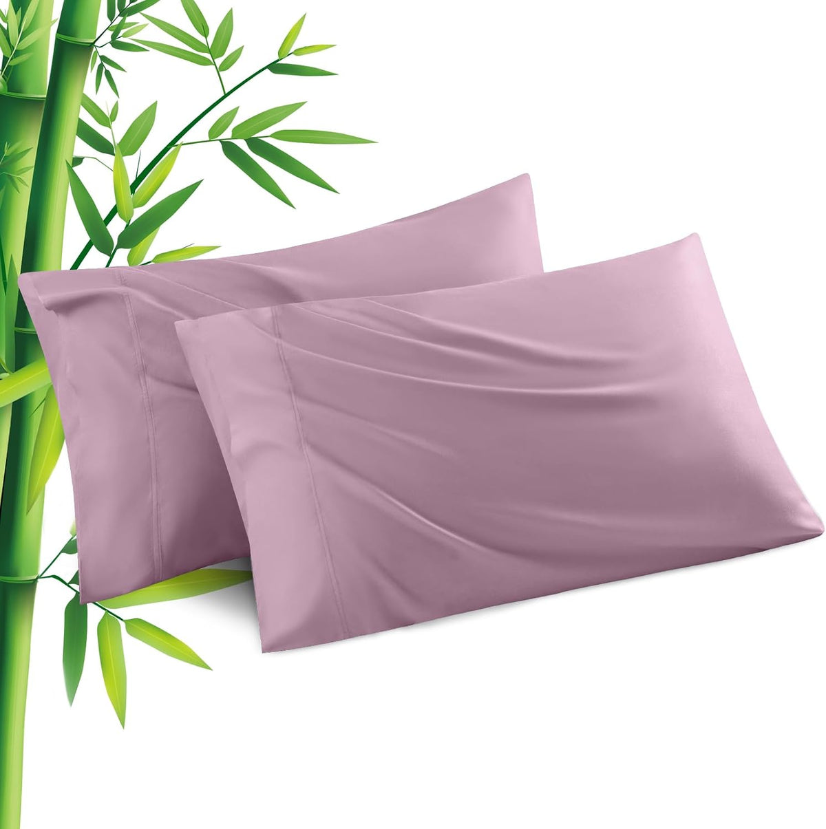 Body Pillowcase with Zipper Cooling Viscose from Bamboo Zippered Pillowcases, Cool & Breathable Body Pillow Cover for Hot Sleepers and Night Sweats, 20" x 54"
