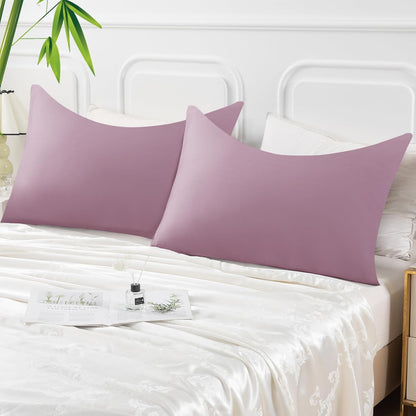 Body Pillowcase with Zipper Cooling Viscose from Bamboo Zippered Pillowcases, Cool & Breathable Body Pillow Cover for Hot Sleepers and Night Sweats, 20" x 54"